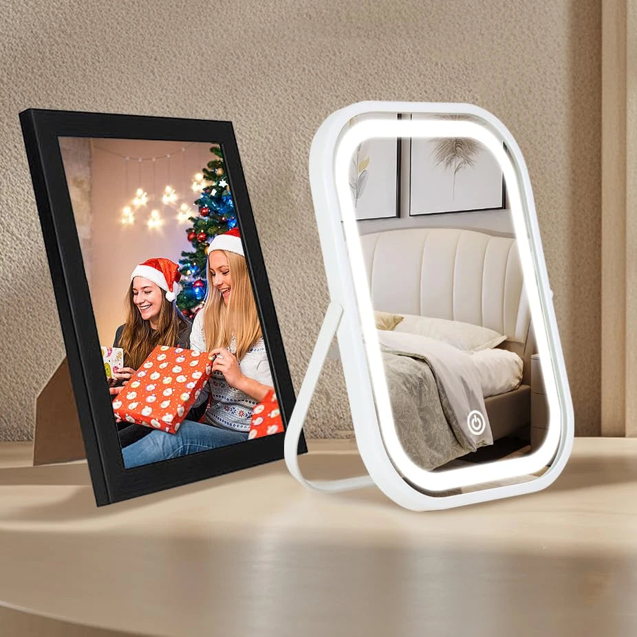 Portable LED Travel Vanity Mirror