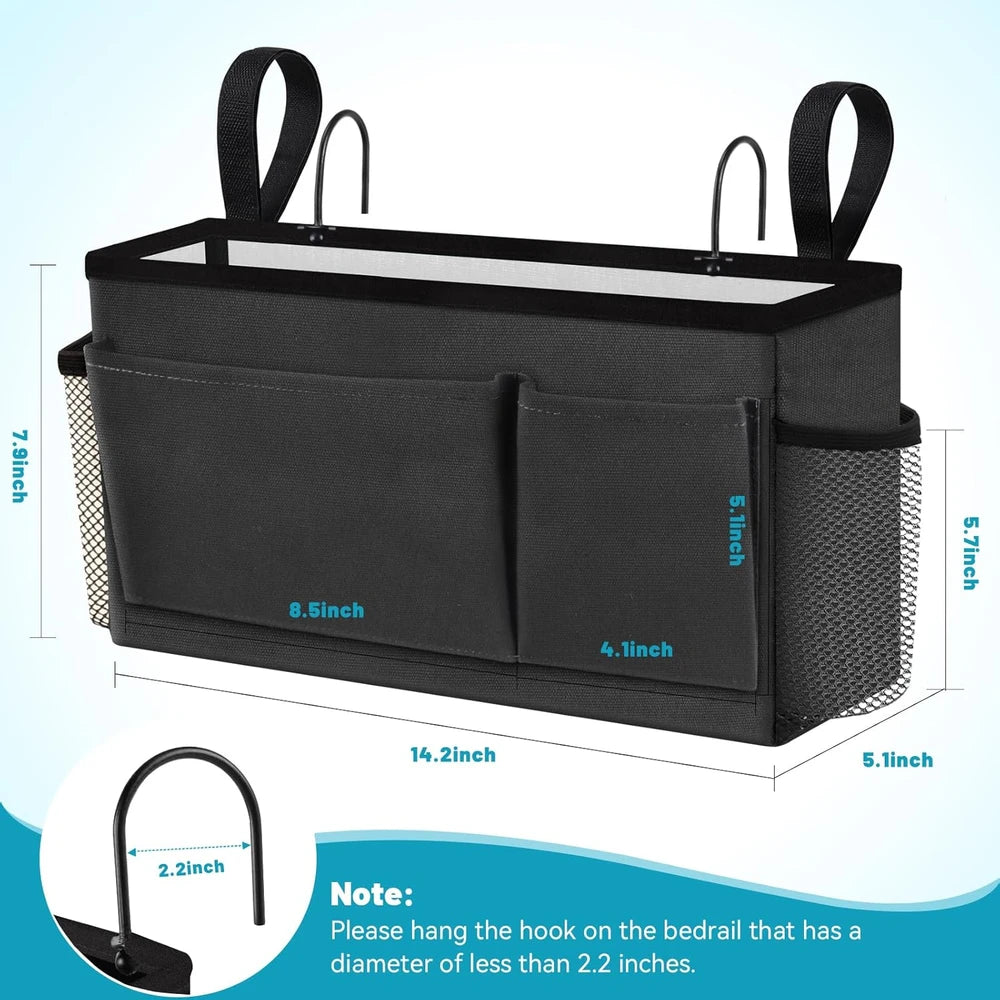 BlissTotes Bedside Storage Caddy